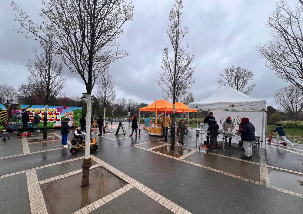 Kinderfest am Abfallsammeltag in Meerbeck