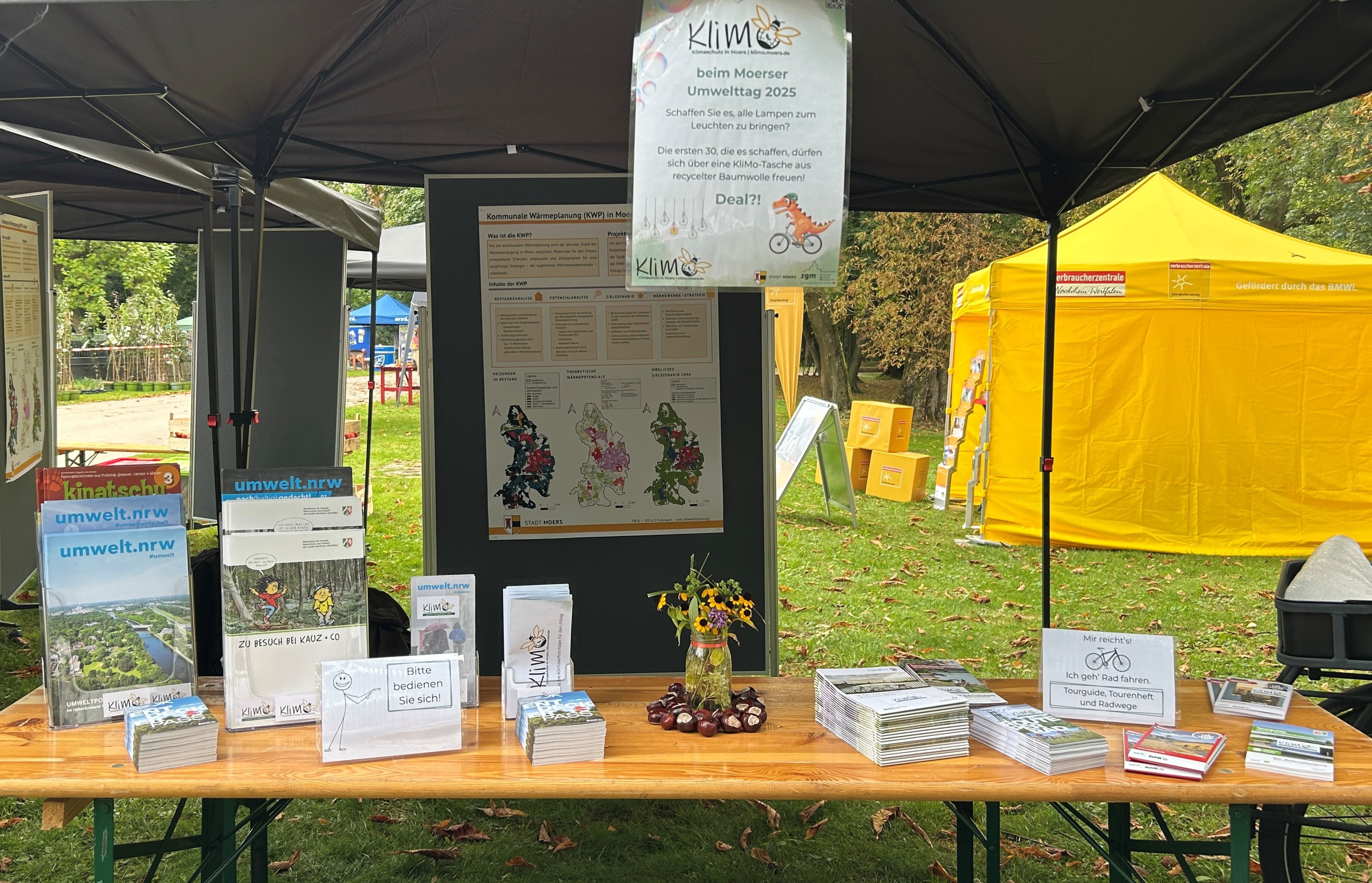 KliMo-Stand auf dem Umwelttag
